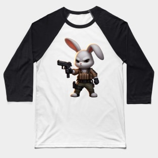 Tactical Bunny Baseball T-Shirt